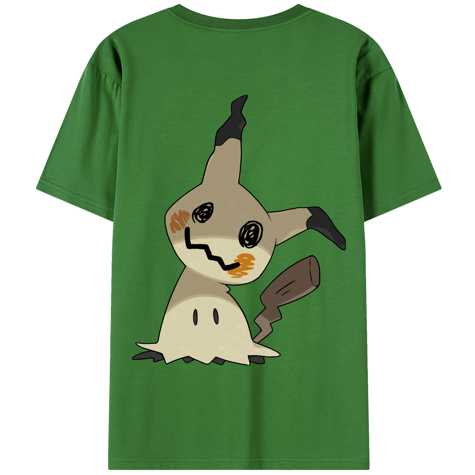 （画像用） ポケットモンスター Pokémon レディース半袖Tシャツ(バックプリント)